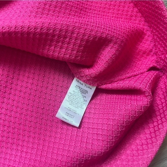 Trina Turk Hot Pink Observer Dress - Picture 6 of 7